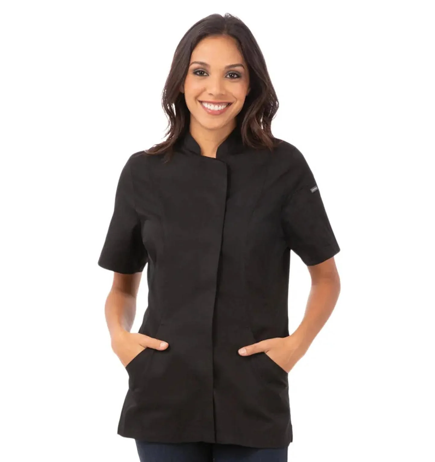Chef Works Roxby Women's Chef Coat - Image 3
