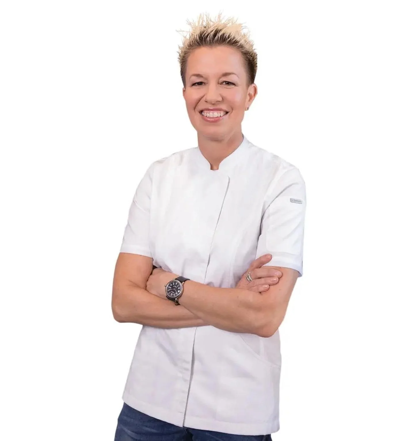 Chef Works Roxby Women's Chef Coat - Image 7