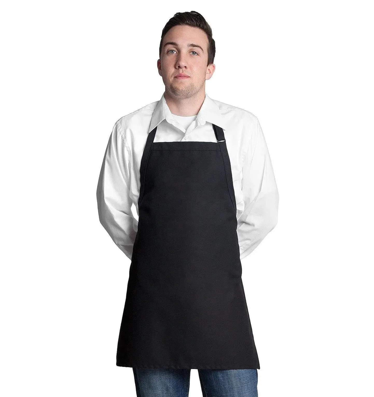 Fiumara Apparel Bib Apron 28"L x 24"W - Image 3