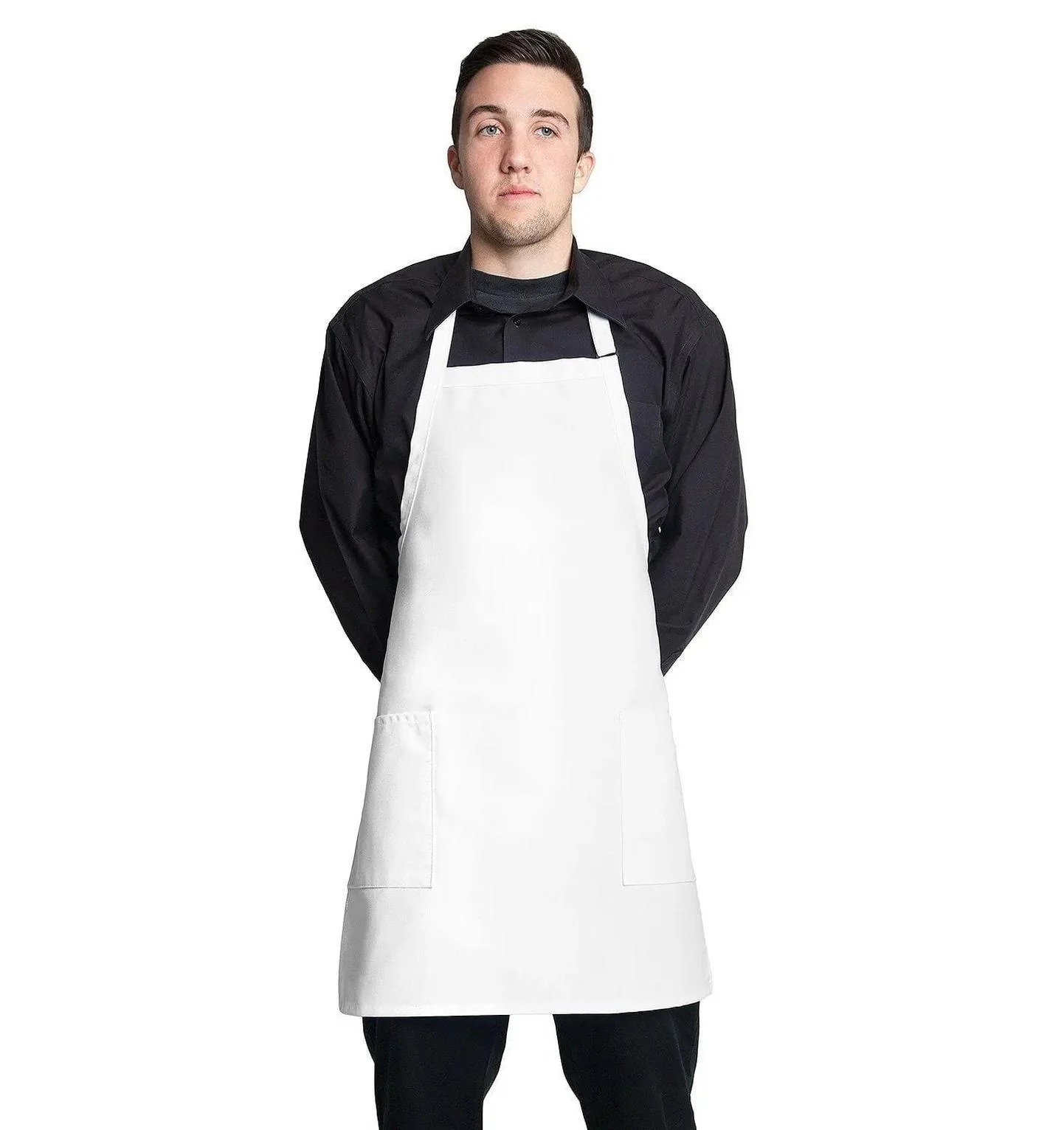 Fiumara Apparel Bib Apron 30"L x 24"W - Image 4