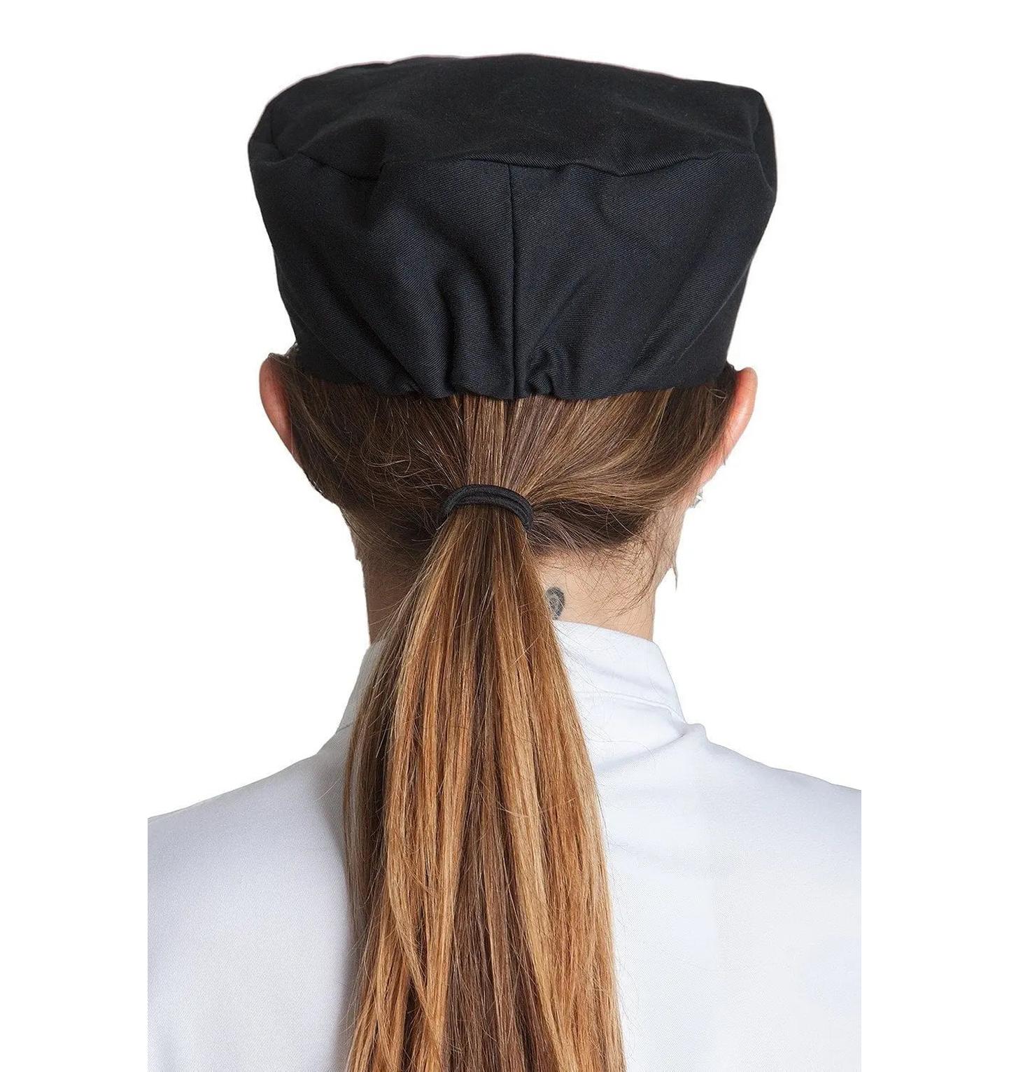 Fiumara Apparel Skull Cap - 100% Cotton Adjustable Chef Hat - Image 3
