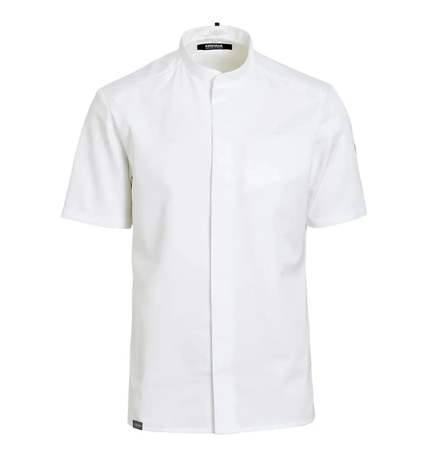 Kentaur 25284 Refibra™ Tencel White Chef Shirt - Image 2