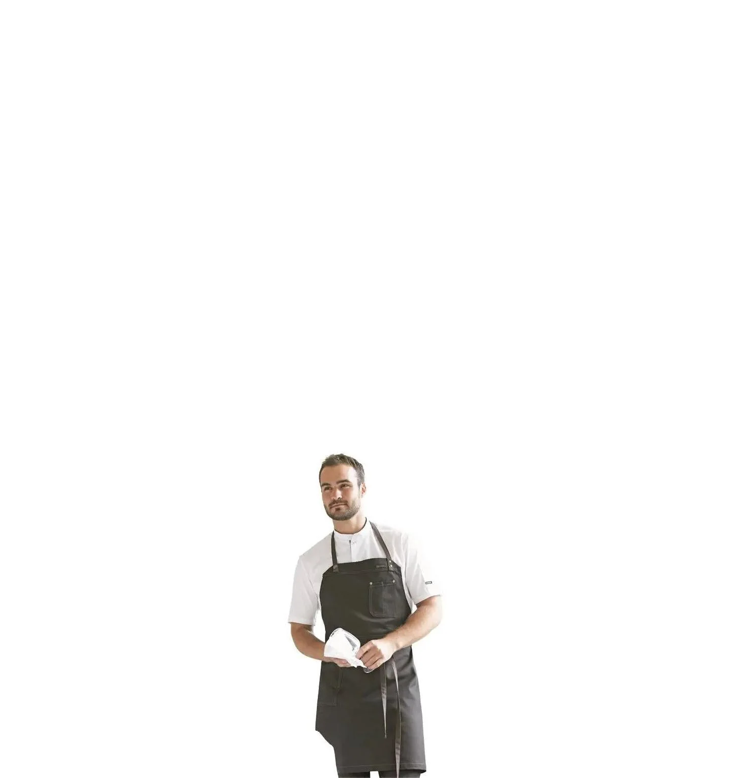 Kentaur 30360 Camouflage Raw Bib Apron Kentaur Apron - Image 20