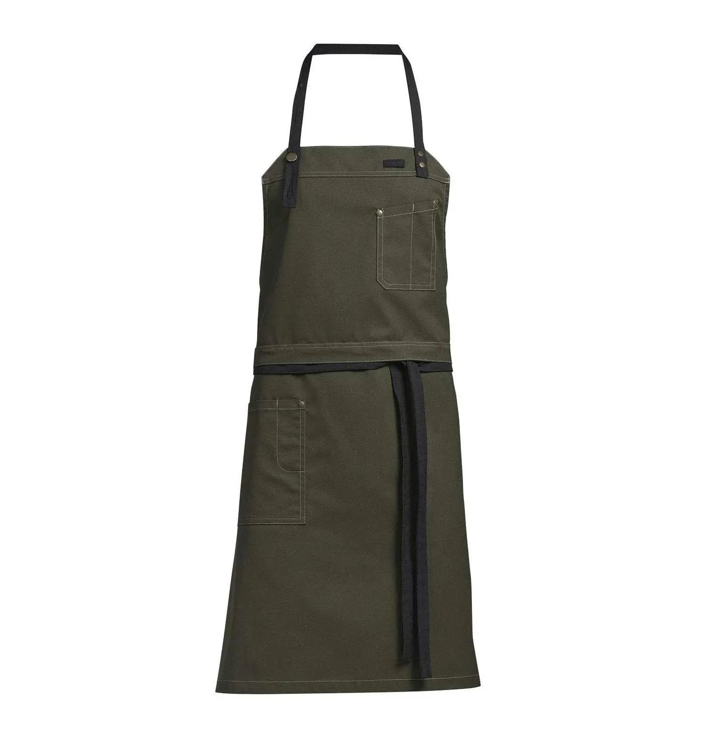 Kentaur 30360 Dark Navy Chef Apron - Image 13