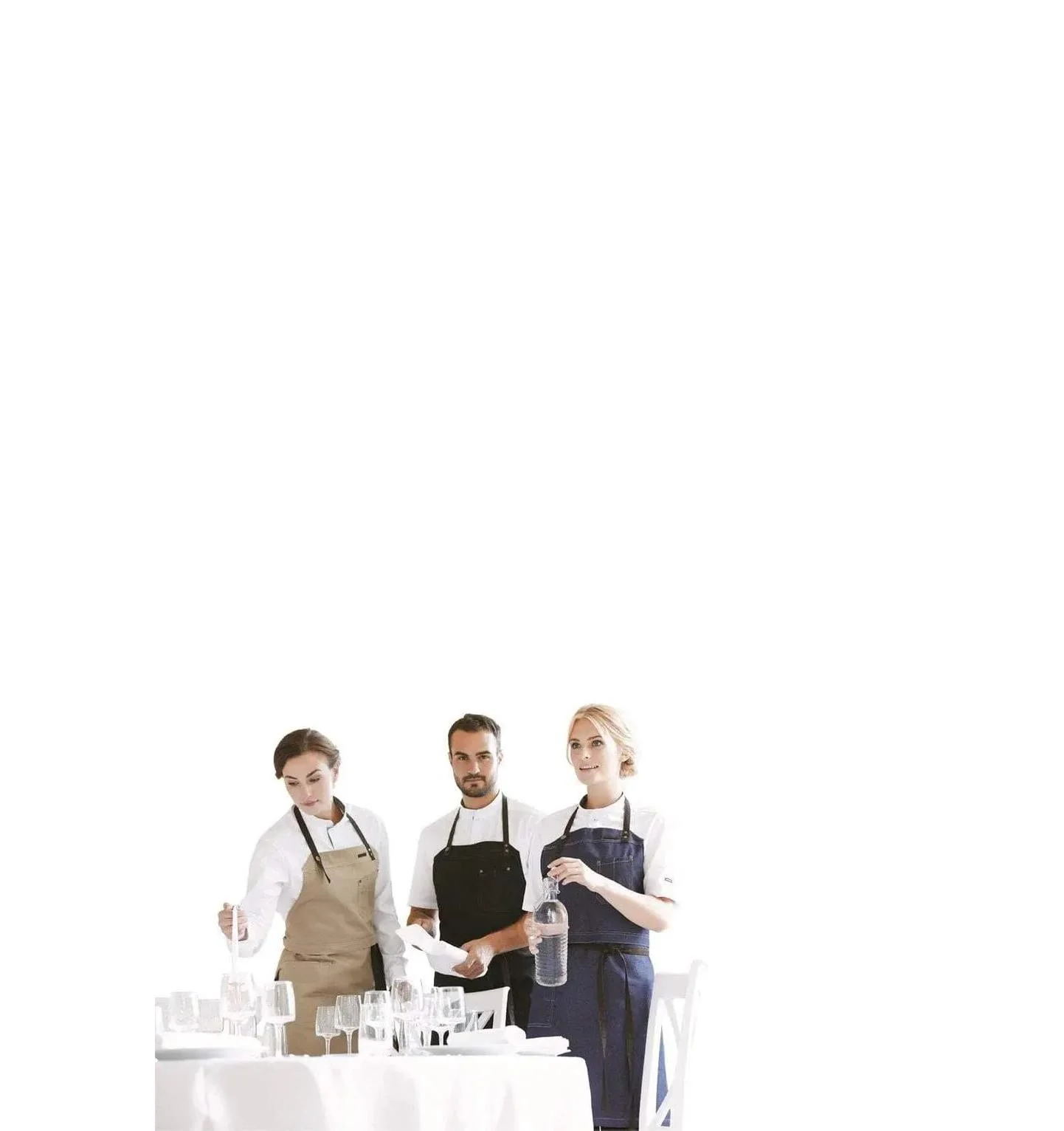 Kentaur 30360 Raw Bib Apron - Image 19