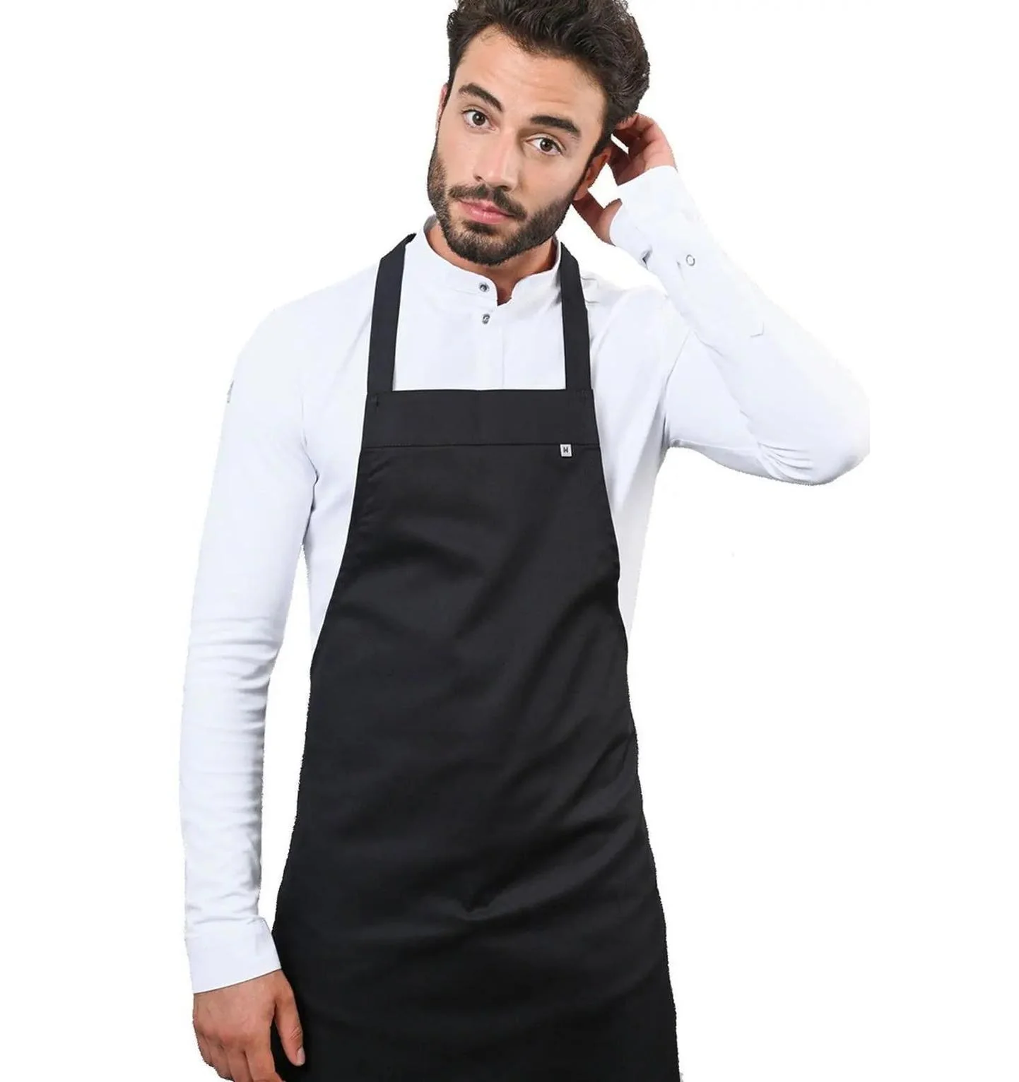Le Nouveau Chef Denver Bib Apron - Image 3