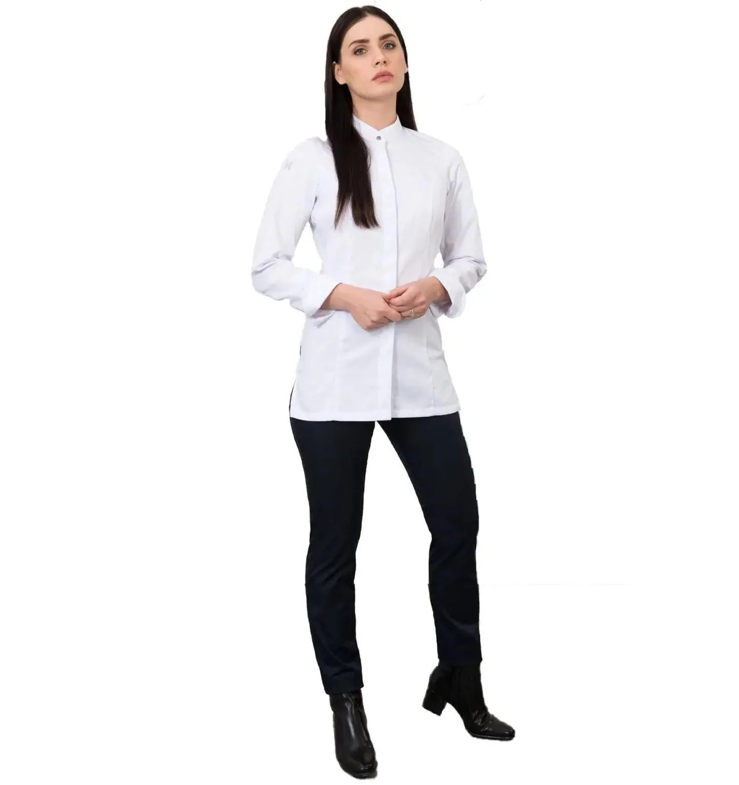 Le Nouveau Chef Venus Women's Chef Coat - Image 4