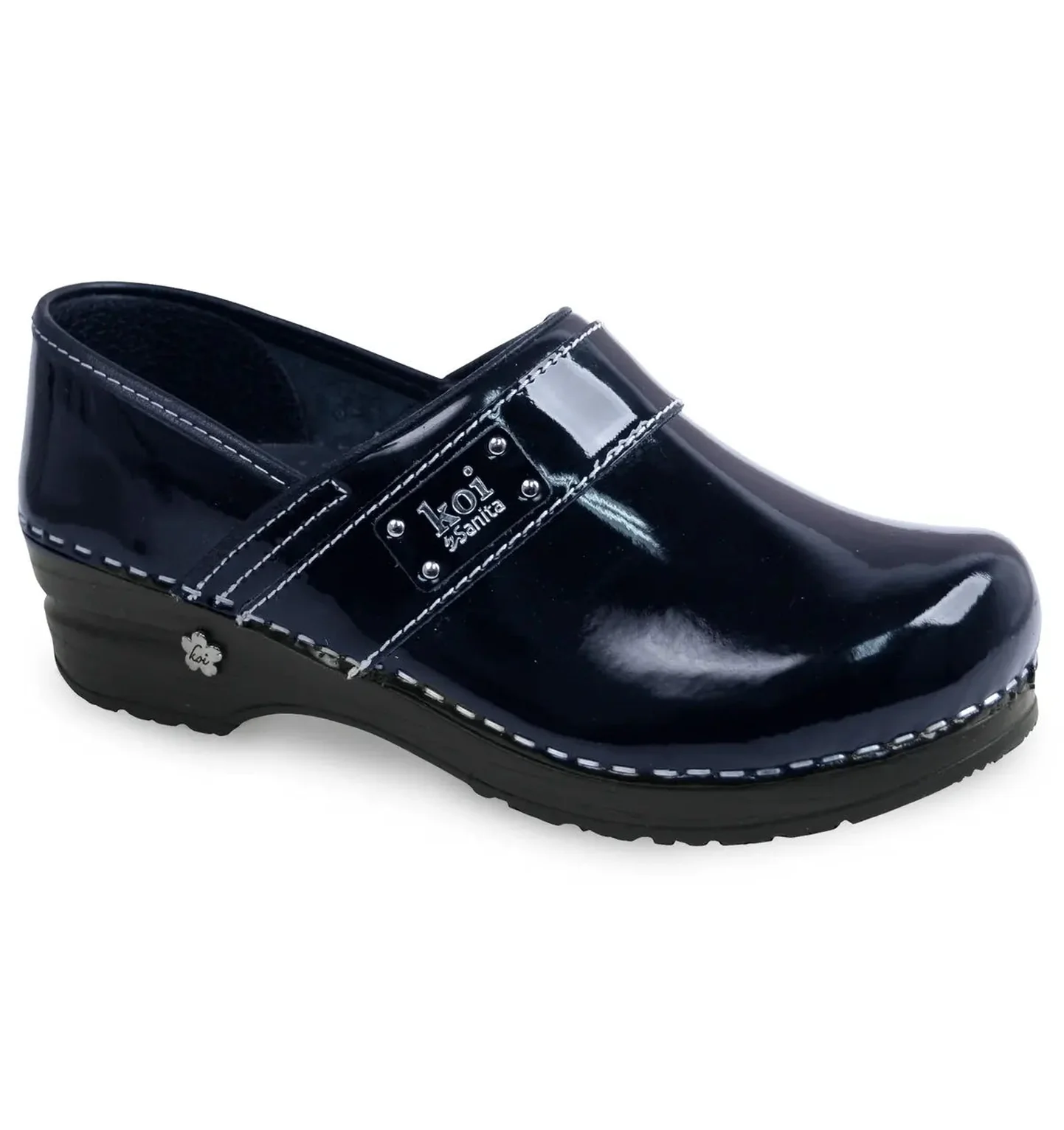 Sanita Lindsey  Patent Leather Women's Chef Clog - Image 2