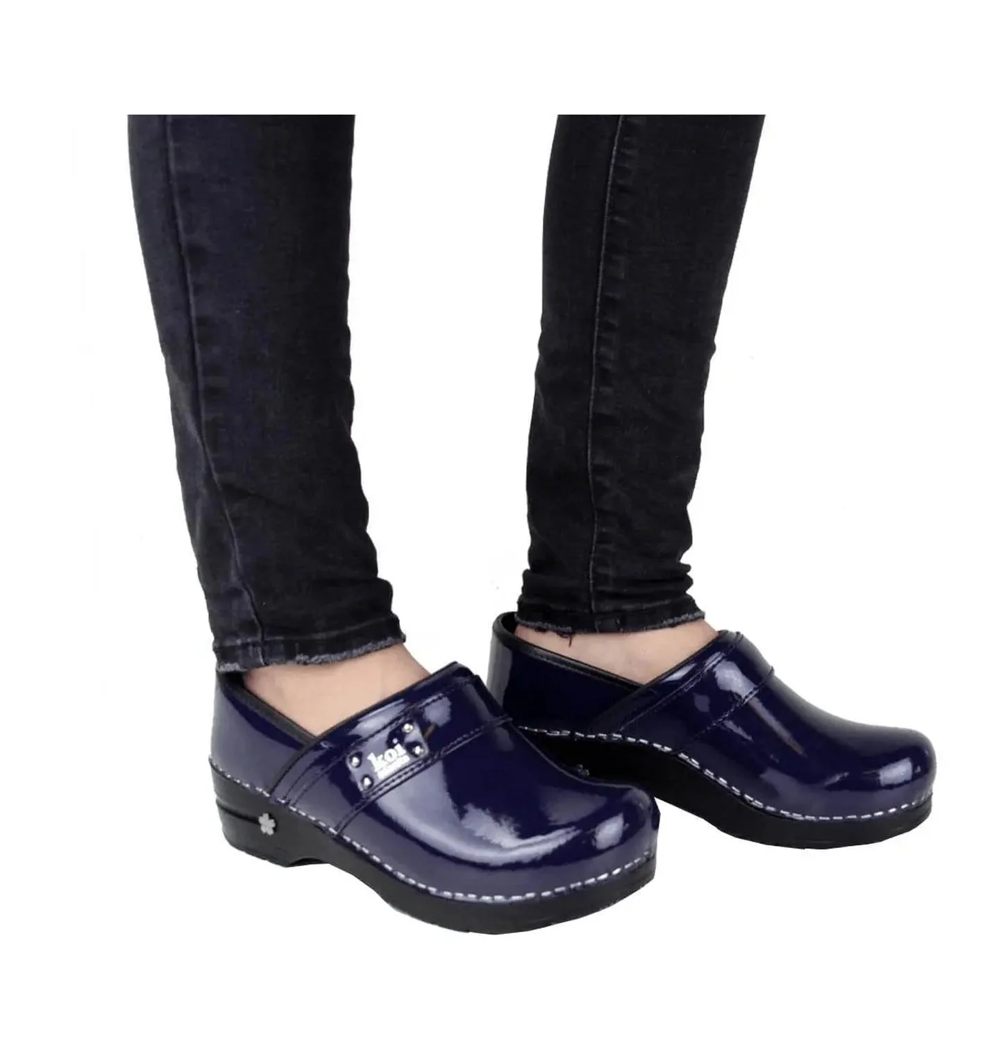 Sanita Lindsey  Patent Leather Women's Chef Clog - Image 8