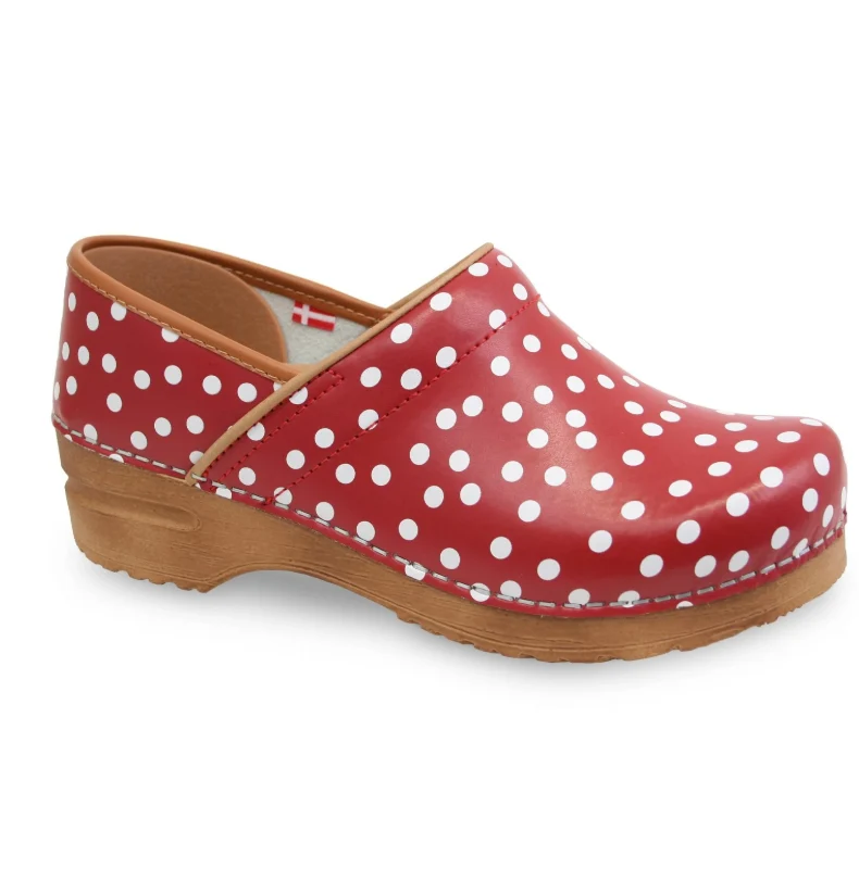 Sanita Roxbury Women’s Polka‑Dot Clog - Image 2